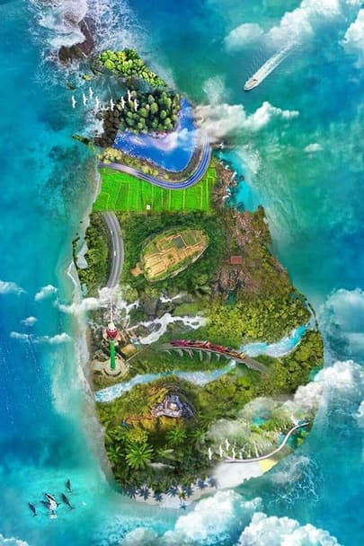 Map of Sri Lanka